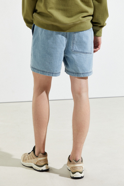denim volley shorts