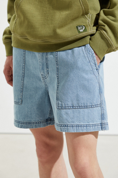bdg denim volley short
