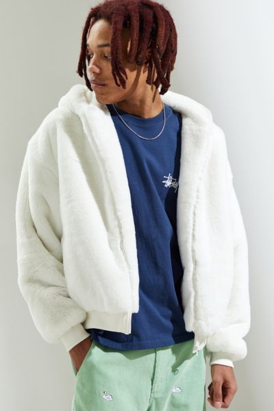 urban outfitters fur hoodie