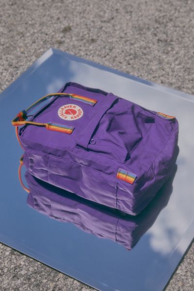 fjallraven kanken rainbow backpack