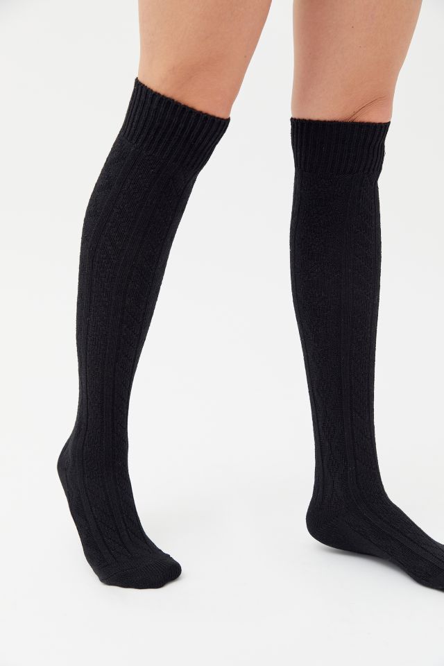 Cable Knit Over-The-Knee Sock | Urban Outfitters