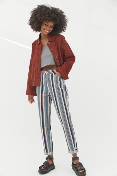 urban outfitters striped jeans