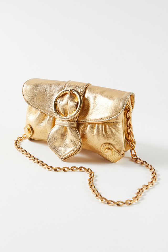 Vintage Dolce & Gabbana Gold Mini Wallet Bag | Urban Outfitters