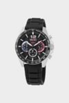 Thumbnail View 1: Seiko Chronograph Quartz Black Dial Men's Watch SSB347