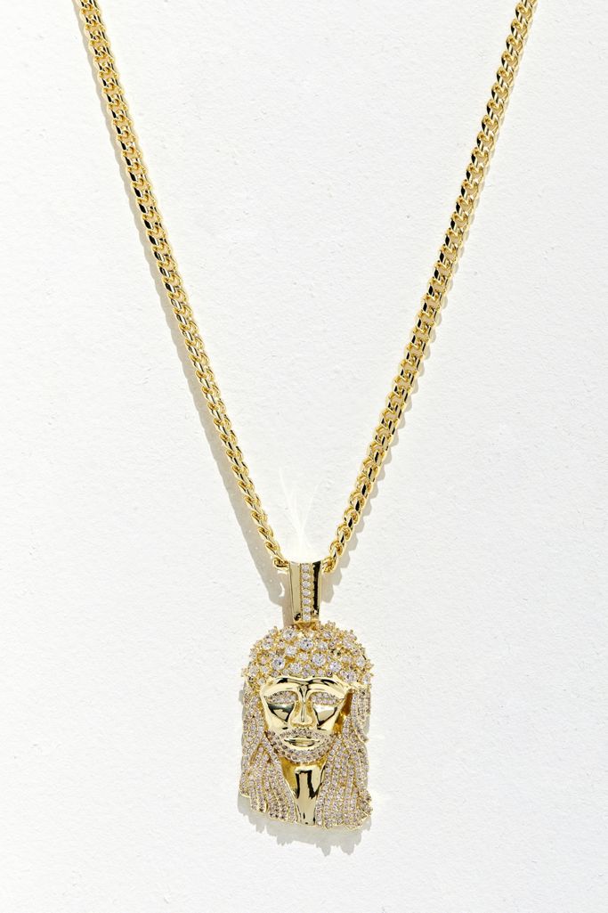 King Ice X Biggie Necklace Urban Outfitters