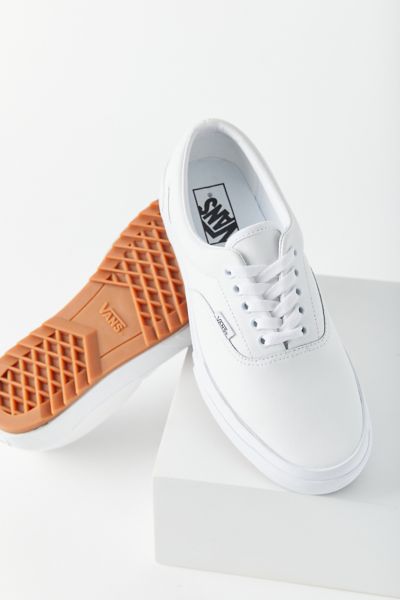 vans leather era stacked