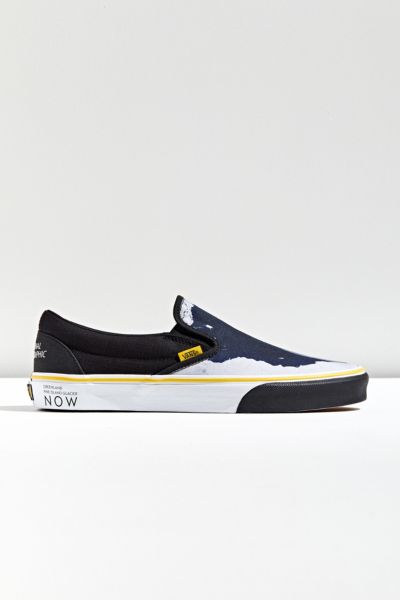 yellow slip on sneakers