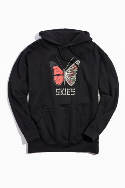 lil skies butterfly hoodie