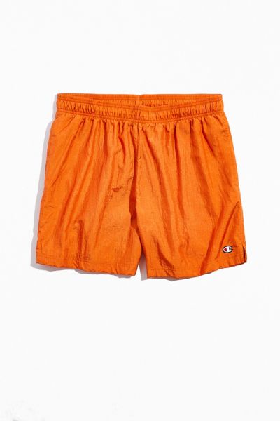 champion orange shorts