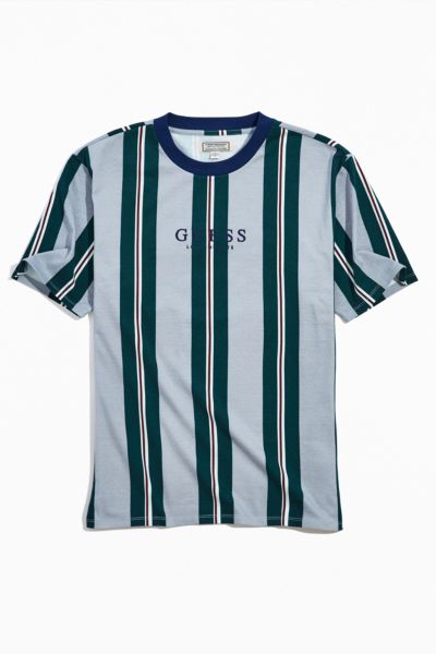 guess t shirt striped