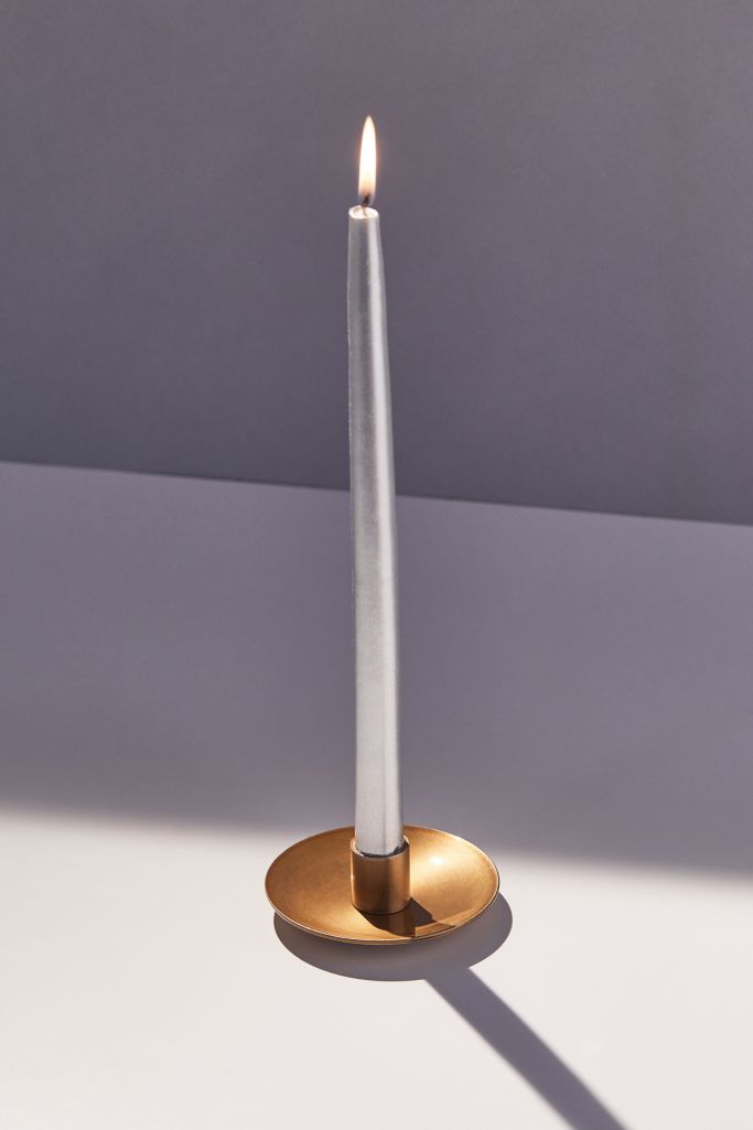 Simple Metal Taper Candle Holder | Urban Outfitters