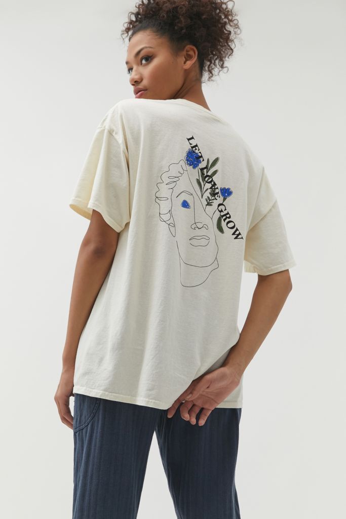 Let Love Grow Short Sleeve Tee | Urban Outfitters Canada