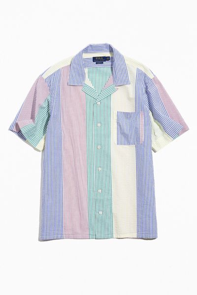 polo short sleeve button down shirts