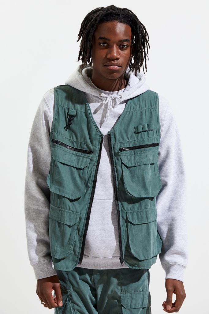 The Ragged Priest Green Utility Vest Urban Outfitters