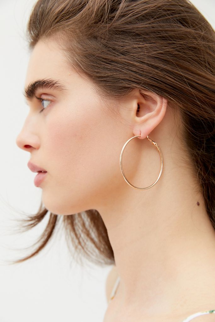 Simple Hoop Earring Set Urban Outfitters