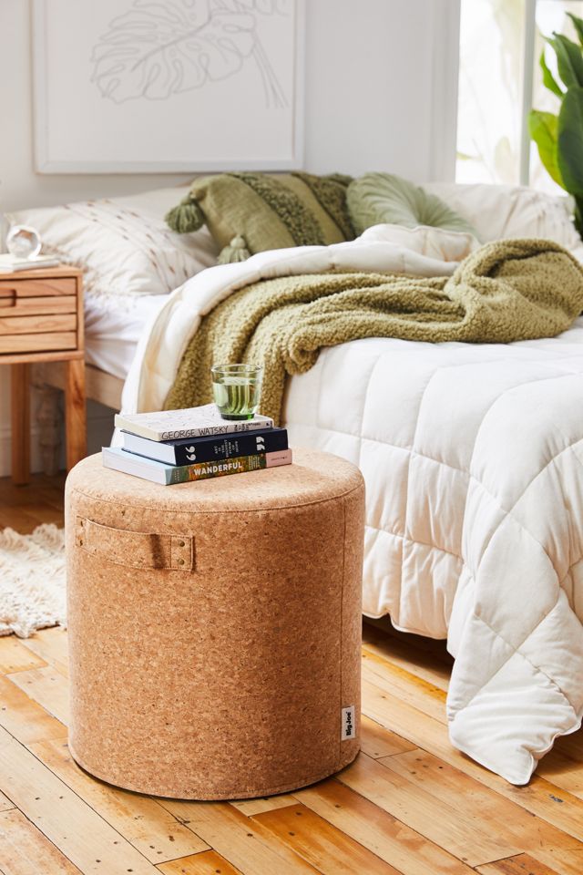 Round Cork Ottoman Urban Outfitters