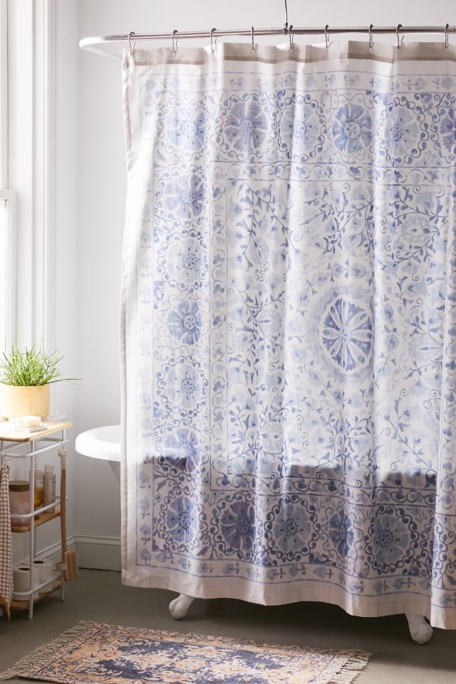 Leena Suzani Shower Curtain | Urban Outfitters Canada