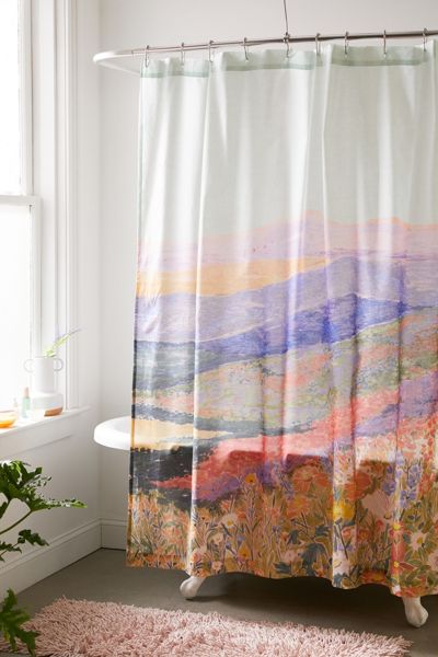 Superbloom Shower Curtain