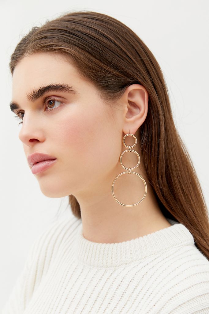 Sullivan Statement Drop Earring Urban Outfitters