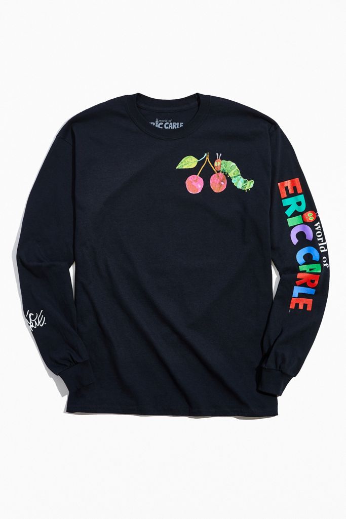 Eric Carle Hungry Caterpillar Long Sleeve Tee Urban Outfitters