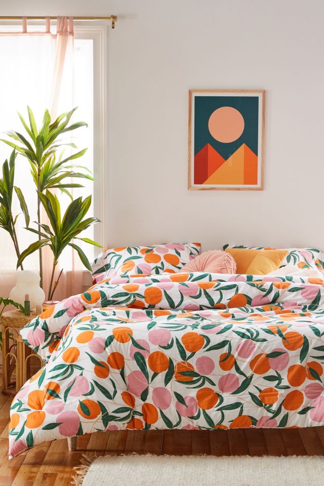Peaches Comforter Set Urban Outfitters