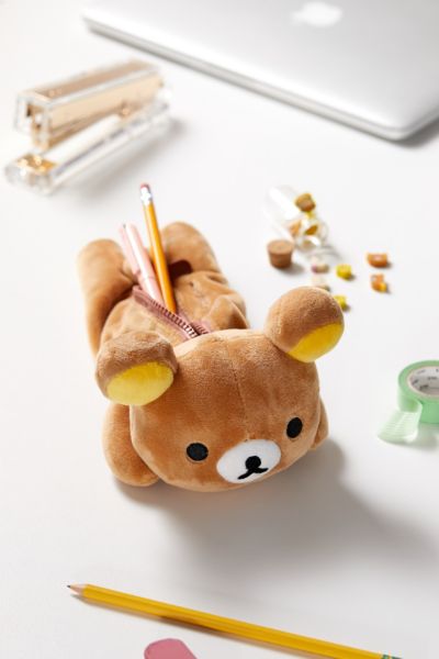 rilakkuma plush pencil case