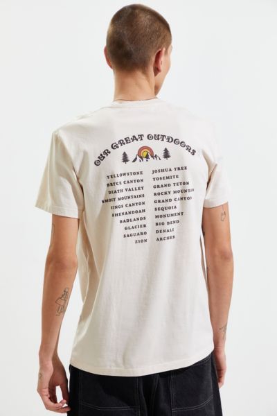 Great Outdoors National Parks Tour Tee | Urban Outfitters
