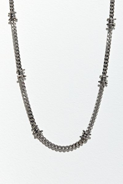 barbed wire necklace