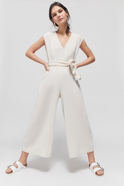 urban outfitters white jumpsuit