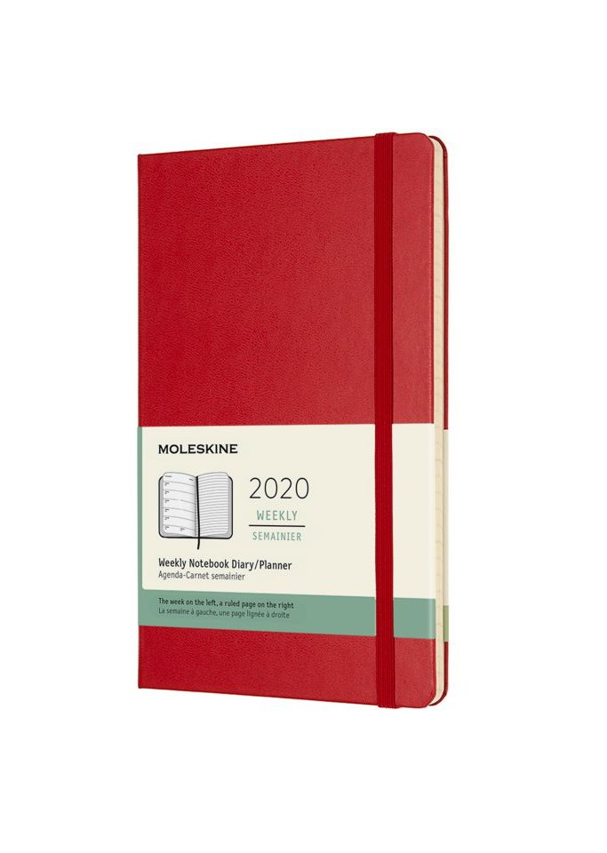 Moleskine 2020 12 Month Weekly Large Hard Cover Planner Urban Outfitters