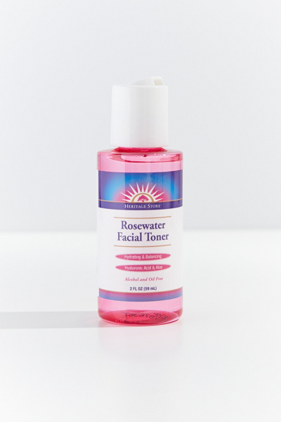 heritage store rosewater facial toner and spray