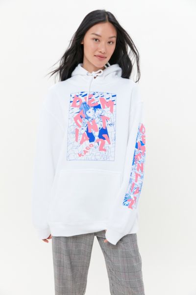 urban outfitters pastel colorblock hoodie