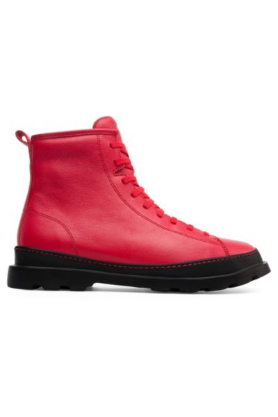 camper red boots