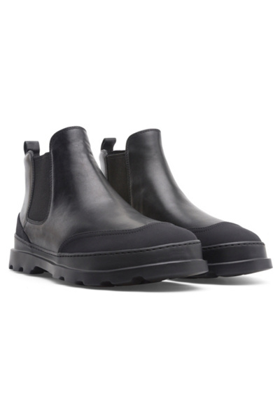 camper black boots