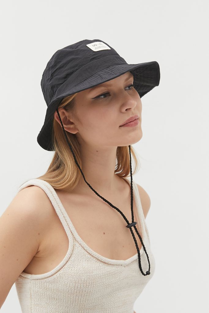 UO Safari Drawstring Bucket Hat Urban Outfitters