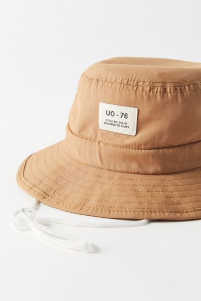 hat with drawstring