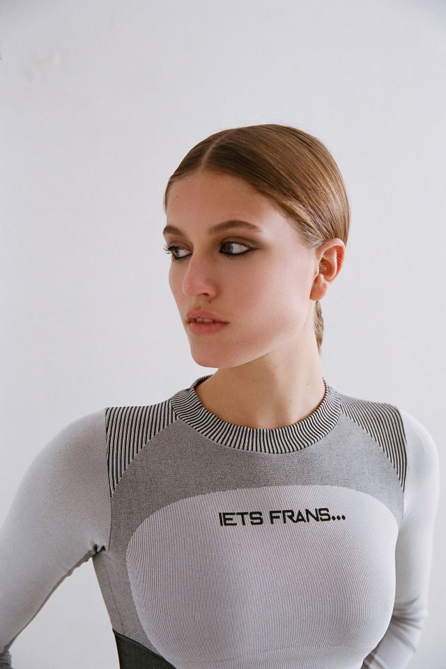 iets frans sporty long sleeve top