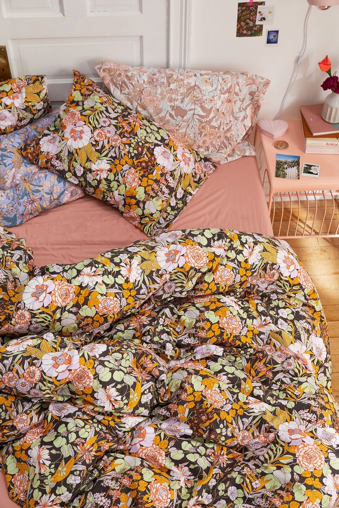 floral comforter sets full