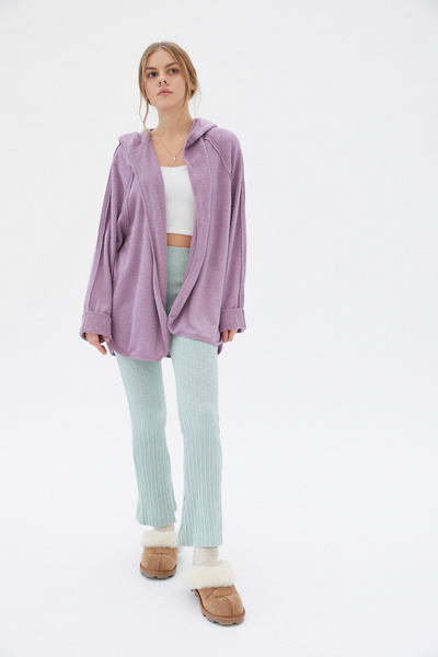 out from under houston hooded cardigan