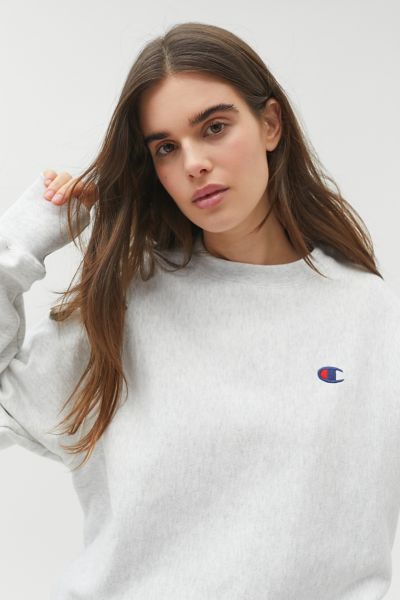 champion reverse weave boyfriend crew neck sweatshirt