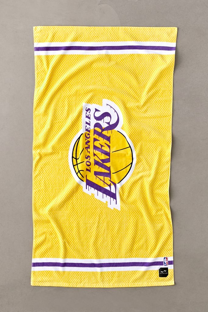 Slowtide Lakers Jersey Beach Towel Urban Outfitters