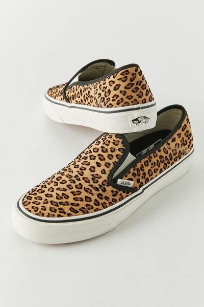 vans slip on sf leopard