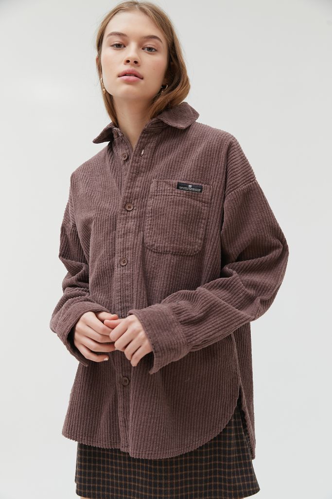 chunky corduroy shirt