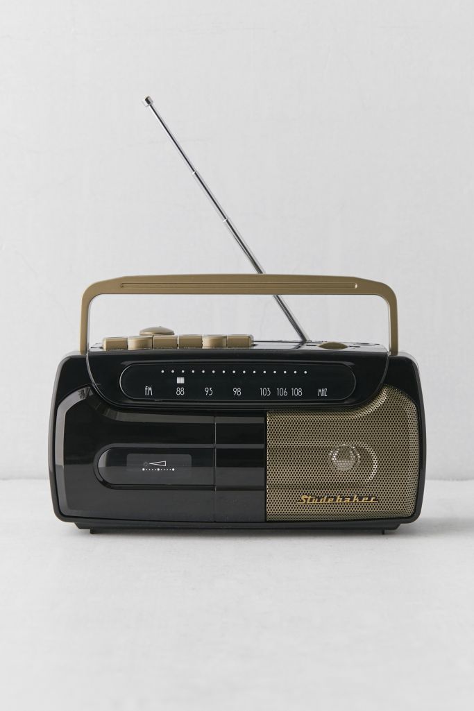 studebaker portable cd player with fm radio