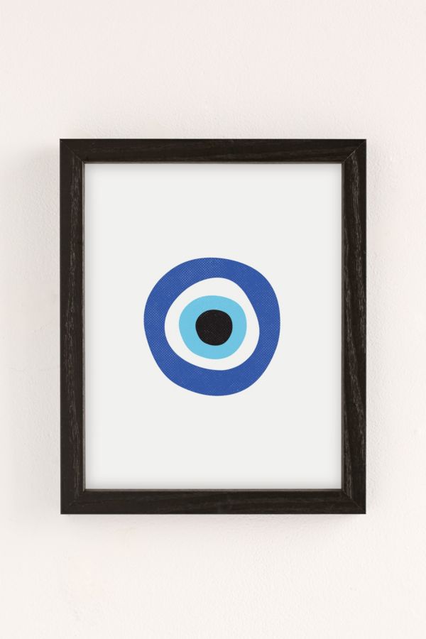 Slide View: 2: Inogitna Evil Eye Symbol Art Print