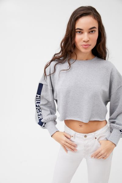 tommy hilfiger signature crew neck sweatshirt