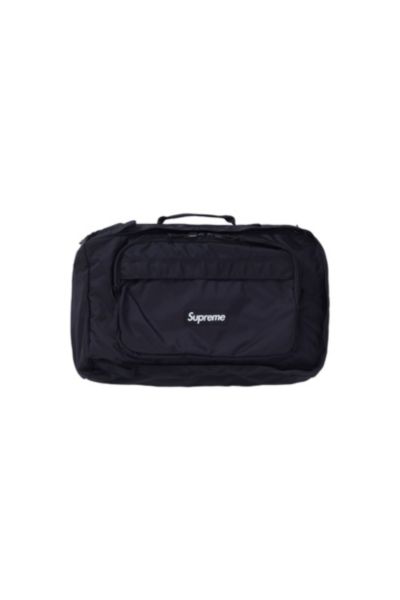 supreme the north face snakeskin flyweight duffle bag black