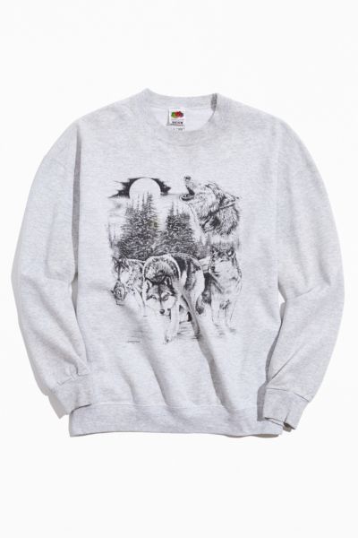 wolf sweatshirt urban outfitters