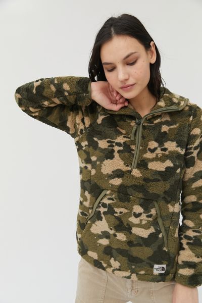 the north face campshire sherpa hoodie sweatshirt