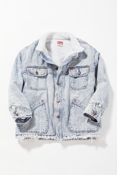 levi's longline denim jacket